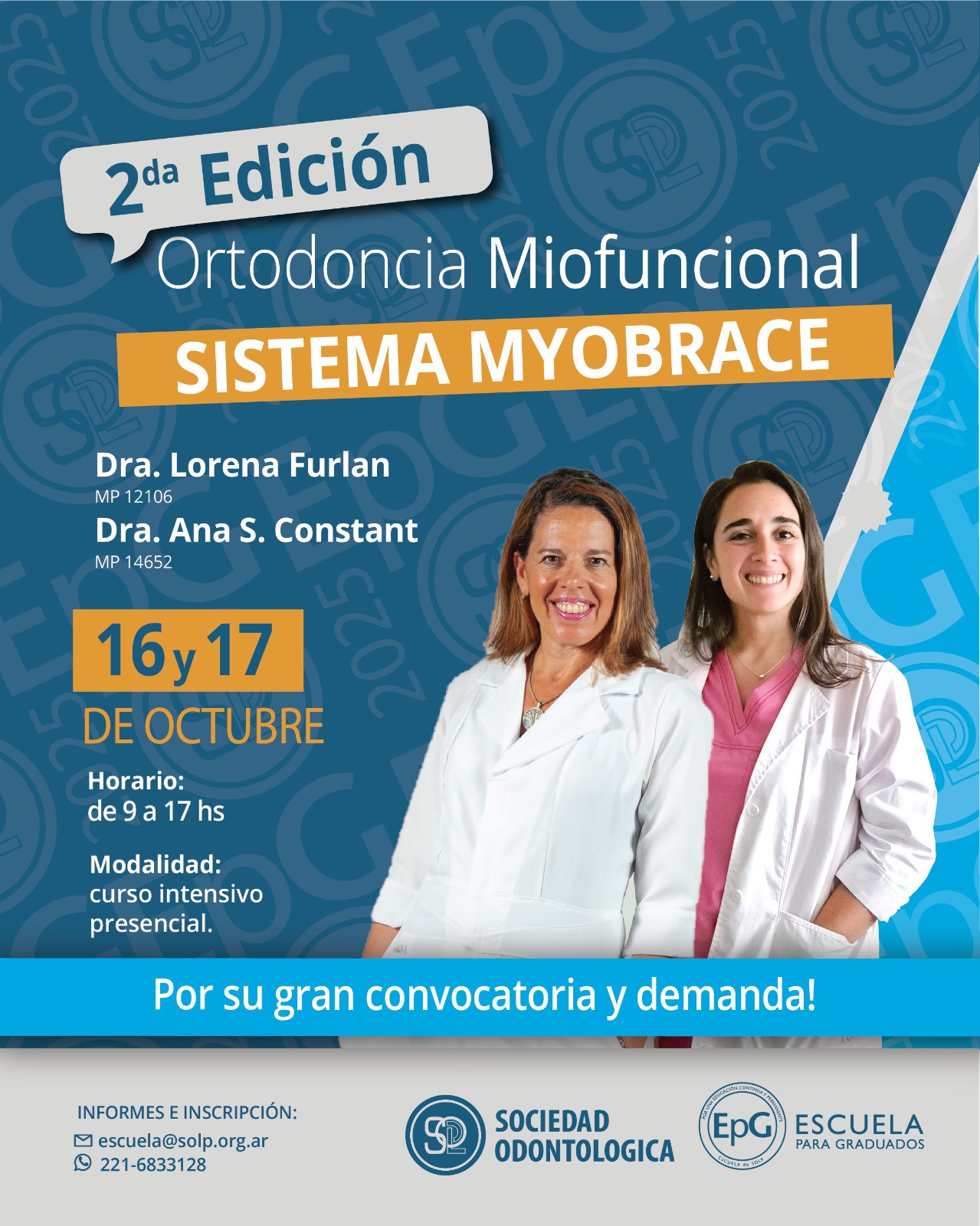 flyer Miobrace 2da Edición